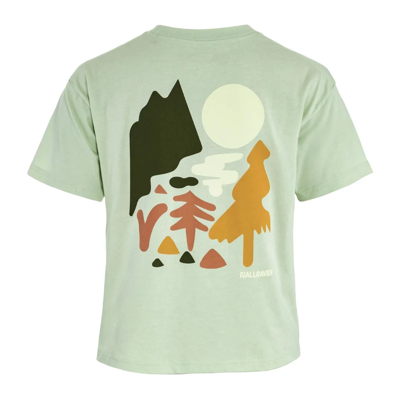 T-shirt Fjällräven Walk Forest (femmes)