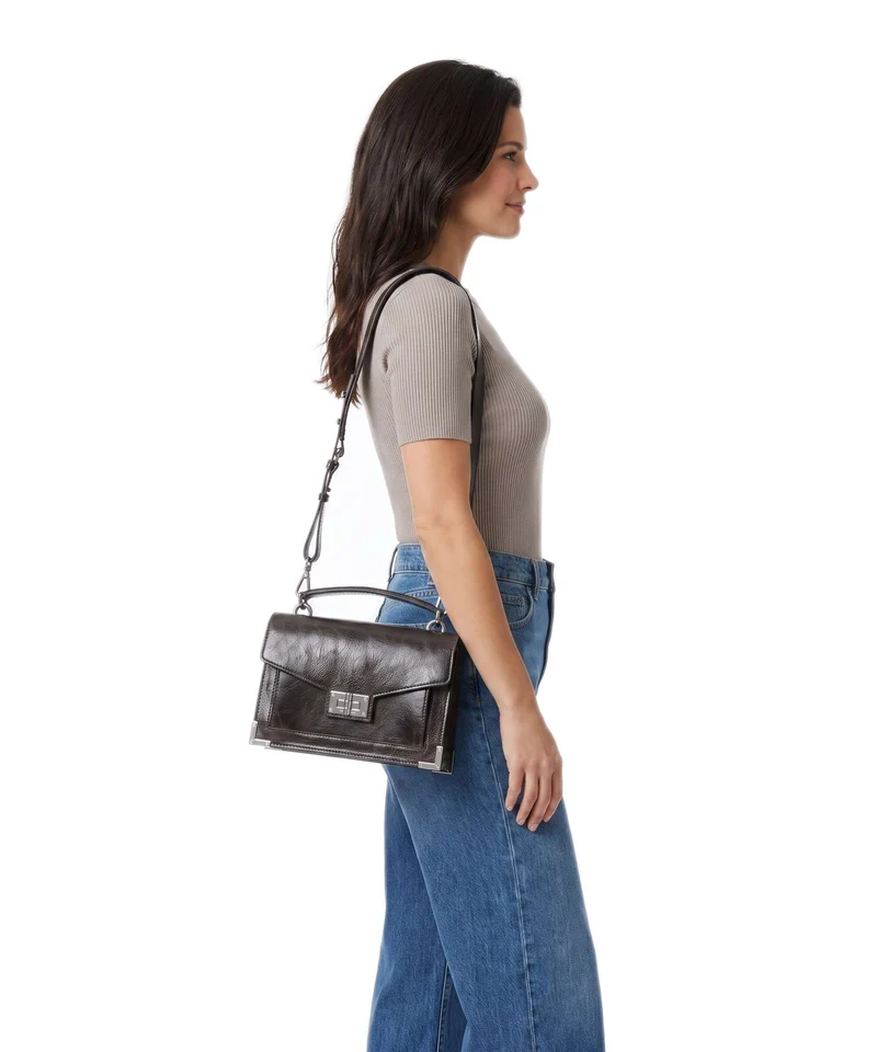 The Kooples Emily Sac bandoulière brown