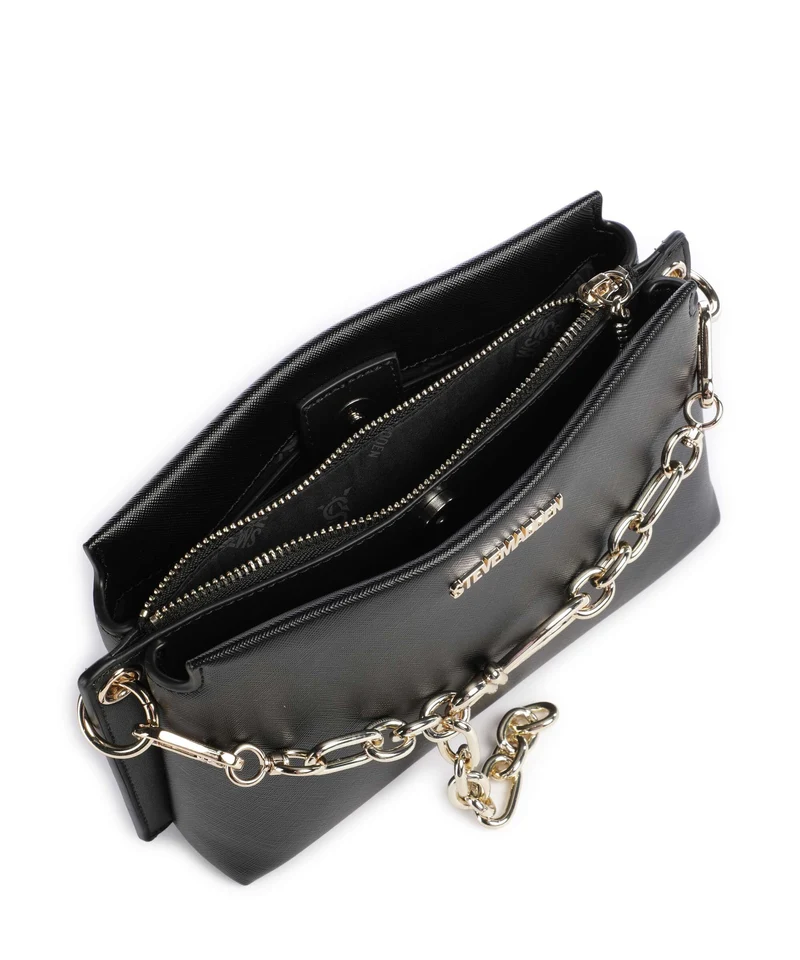 Steve Madden BROSS Sac bandoulière black/gold