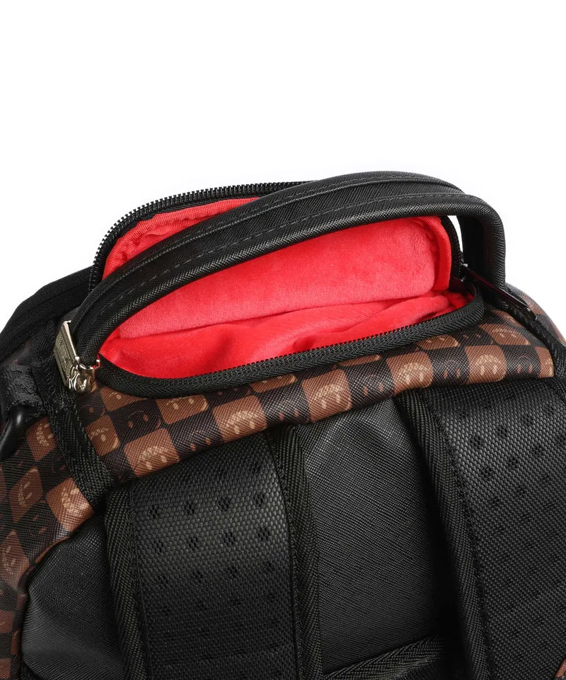 Sprayground Sharks In Paris Wtf Bubble Brown Check Sac à dos multicolour