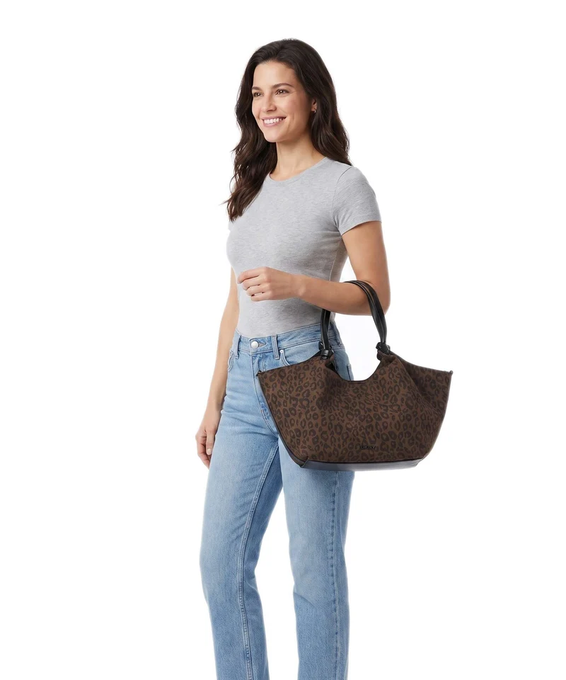 DKNY Paula Medium Cabas leopard