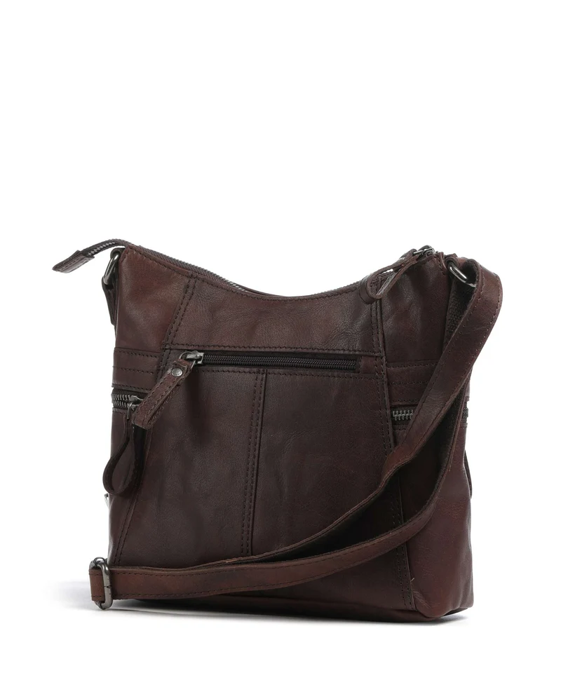 Spikes & Sparrow Bronco Georgia Sac bandoulière dark brown