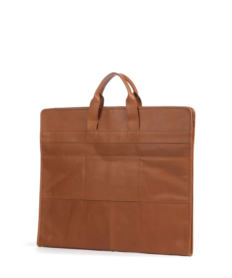 The Chesterfield Brand Wax Pull Up Cow Carson Porte-habits cognac