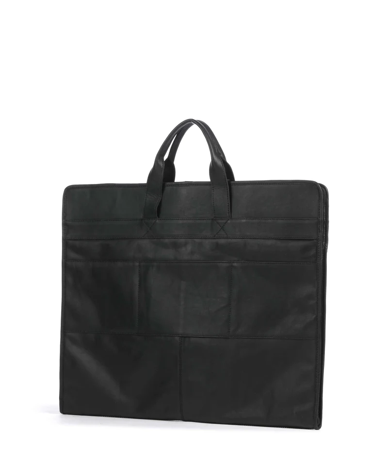 The Chesterfield Brand Wax Pull Up Cow Carson Porte-habits black