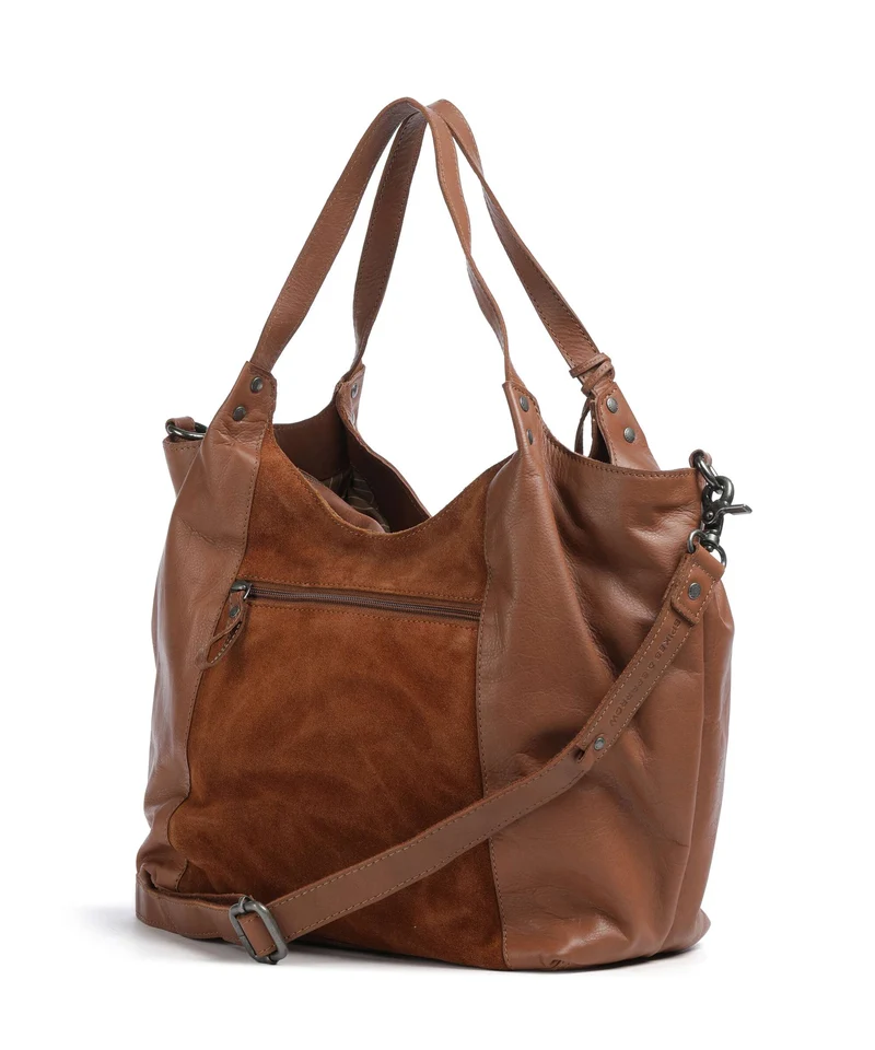 Spikes & Sparrow Suede Mix Ryana Cabas mocca