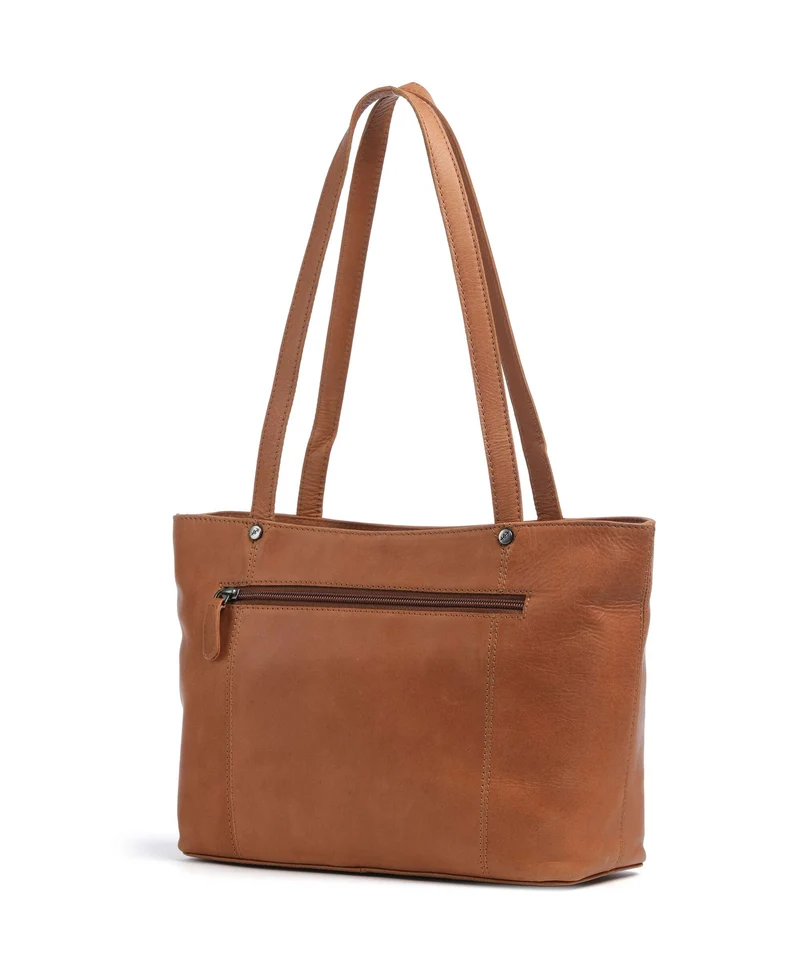 The Chesterfield Brand Wax Pull Up Cow Anira Cabas cognac
