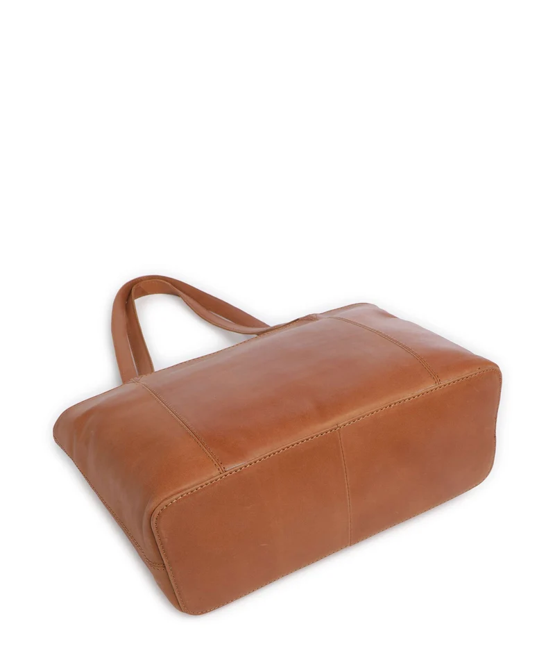 The Chesterfield Brand Wax Pull Up Cow Anira Cabas cognac