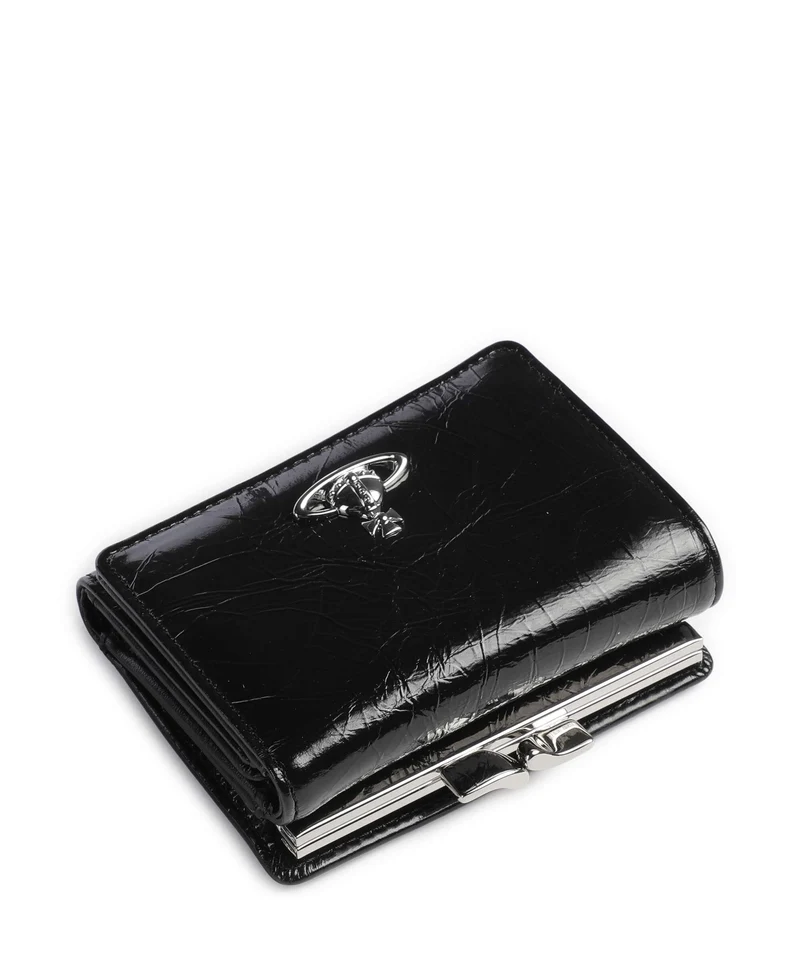 Vivienne Westwood Frame Naplak Small Portefeuille black