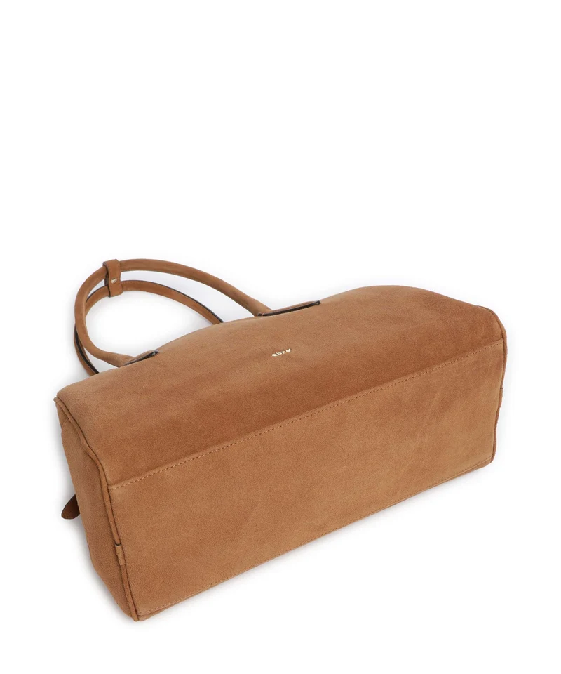 Abro Suede Amara Sac porté épaule cuoio