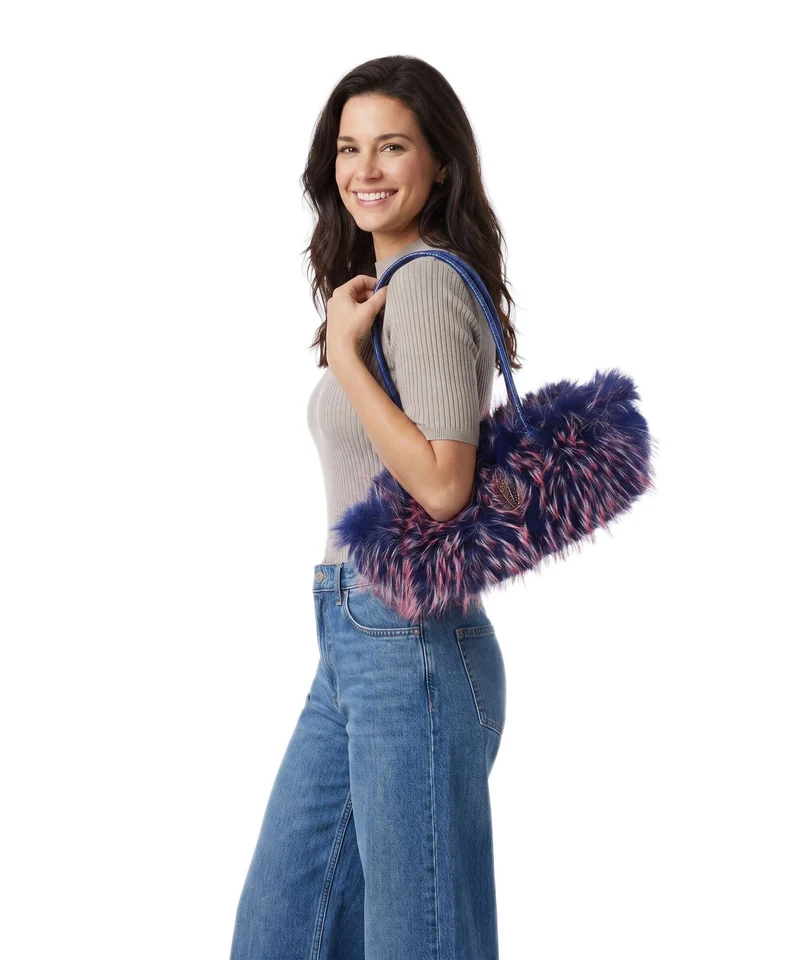 Kurt Geiger Sloane Sac porté épaule blue