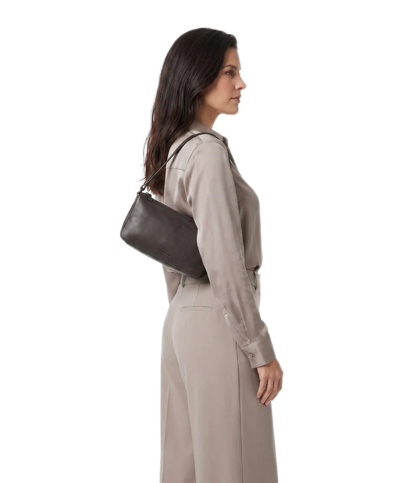 Liebeskind Ryker Cow Natural Sac porté épaule deep soil