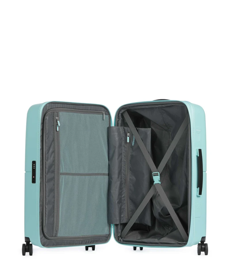 American Tourister Dashpop Valise 4 roues aqua sky