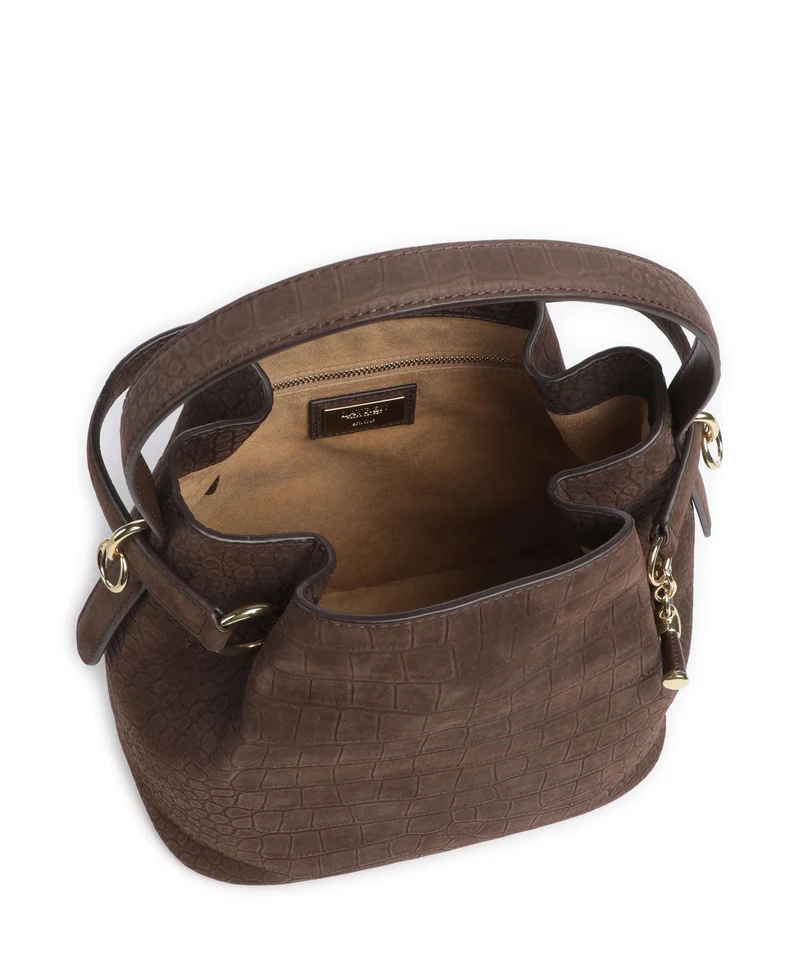 Lauren Ralph Lauren Blaike Medium Sac seau chestnut brown