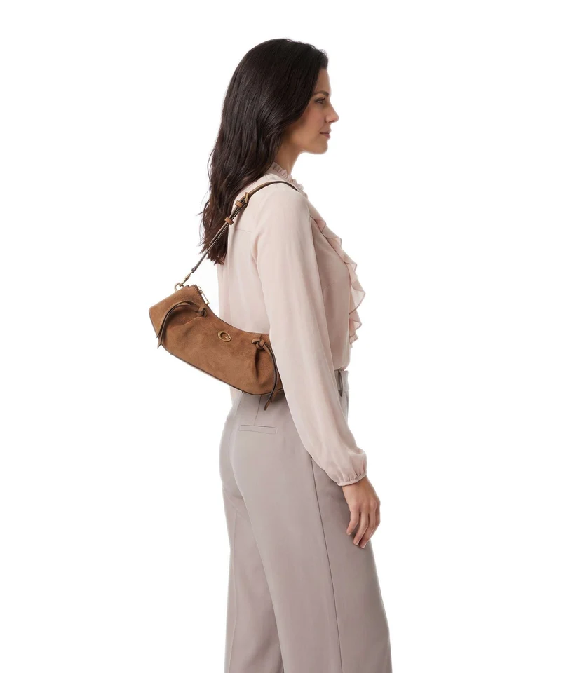 Guess Allegra Sac porté épaule cognac