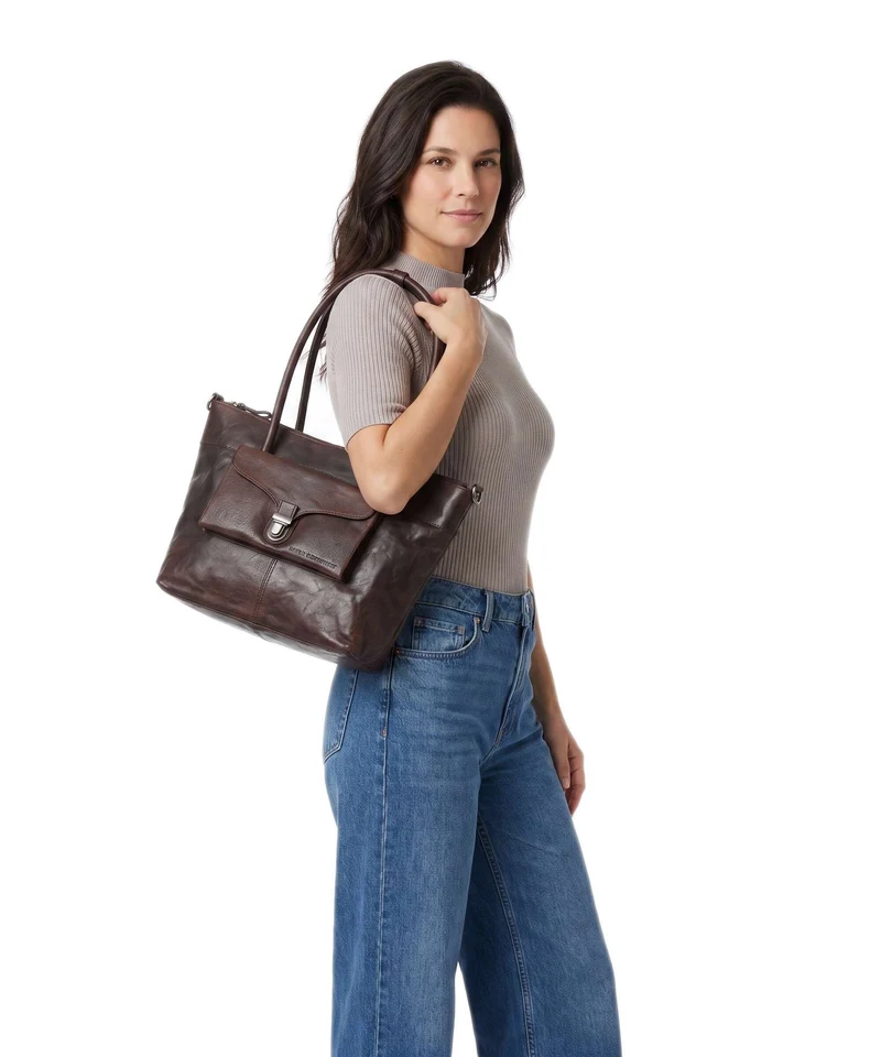 Spikes & Sparrow Bronco Yara Cabas dark brown