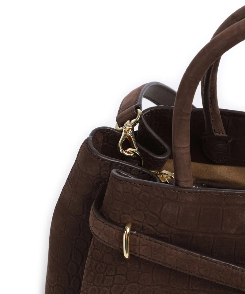 Lauren Ralph Lauren Blaike Large Sac à main chestnut brown