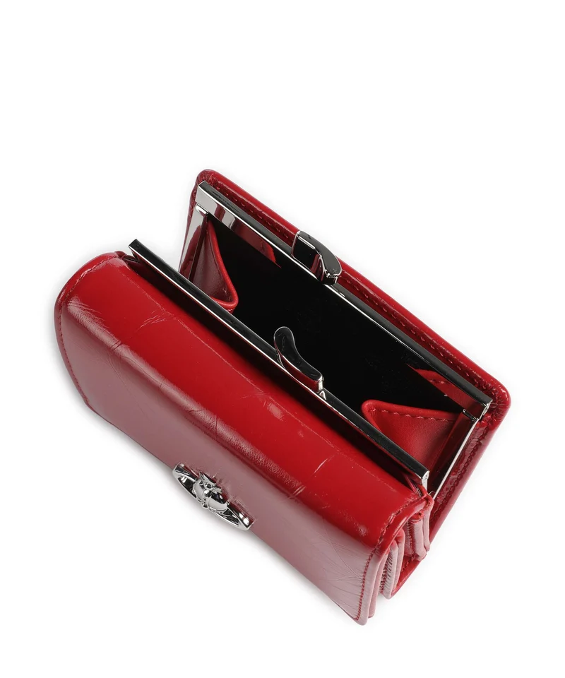 Vivienne Westwood Frame Naplak Small Portefeuille red