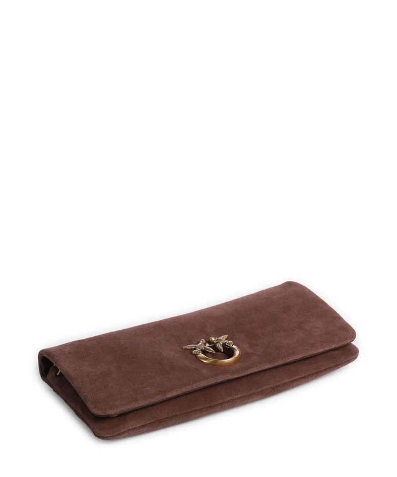 Pinko Love Click Soft Horizontal Classic Sac bandoulière castano intenso/antique gold