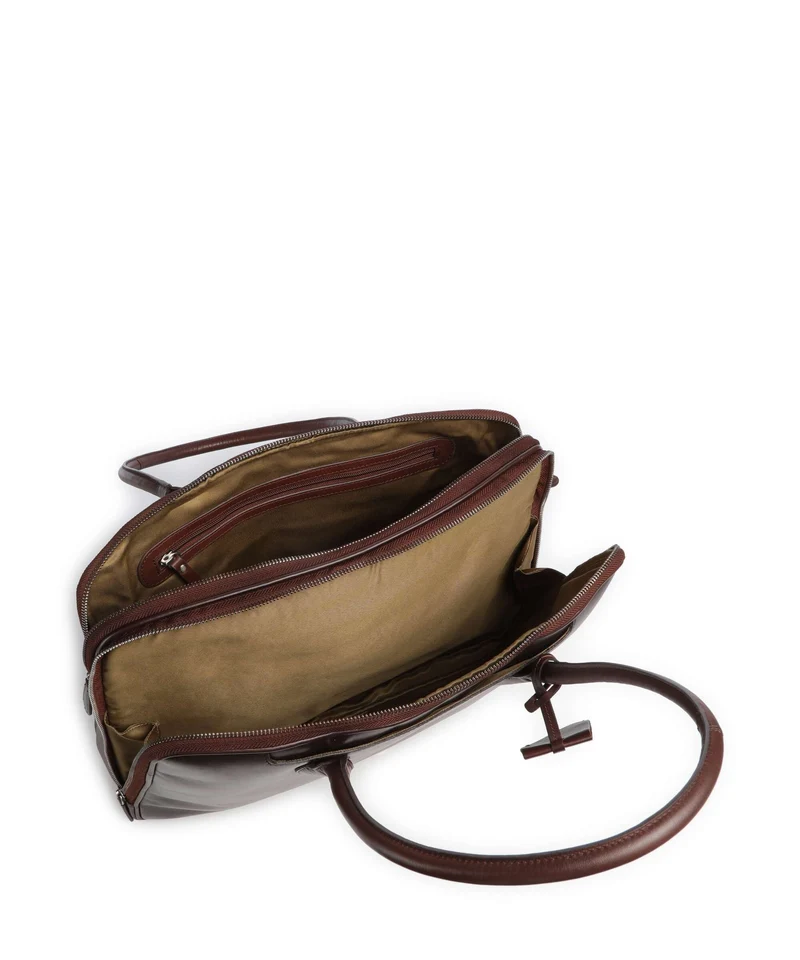 Burkely Ledger Cabas burgundy