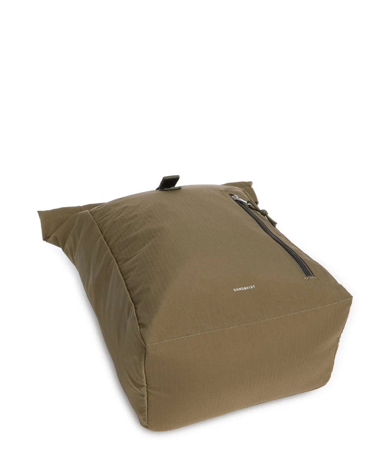 Sandqvist Grid Sac à dos roll-top olive