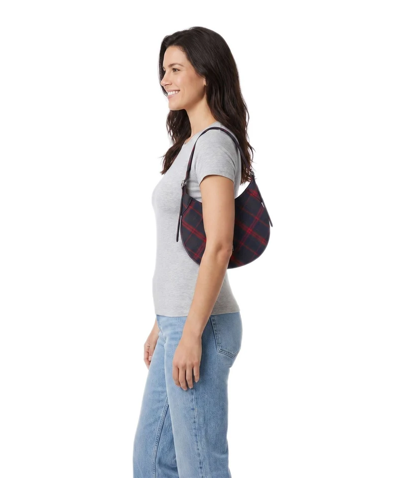Polo Ralph Lauren ID Collection Small Sac porté épaule multi plaid