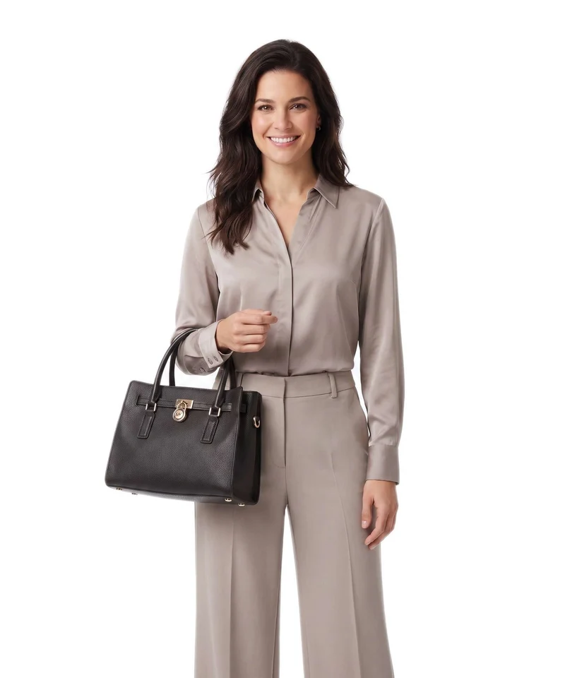 Michael Kors Hamilton Moderne Small Sac à main chocolate