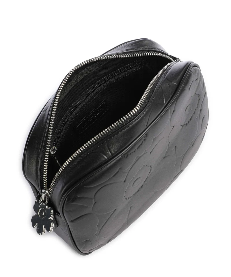 Marimekko Gratha Unikko Sac bandoulière black