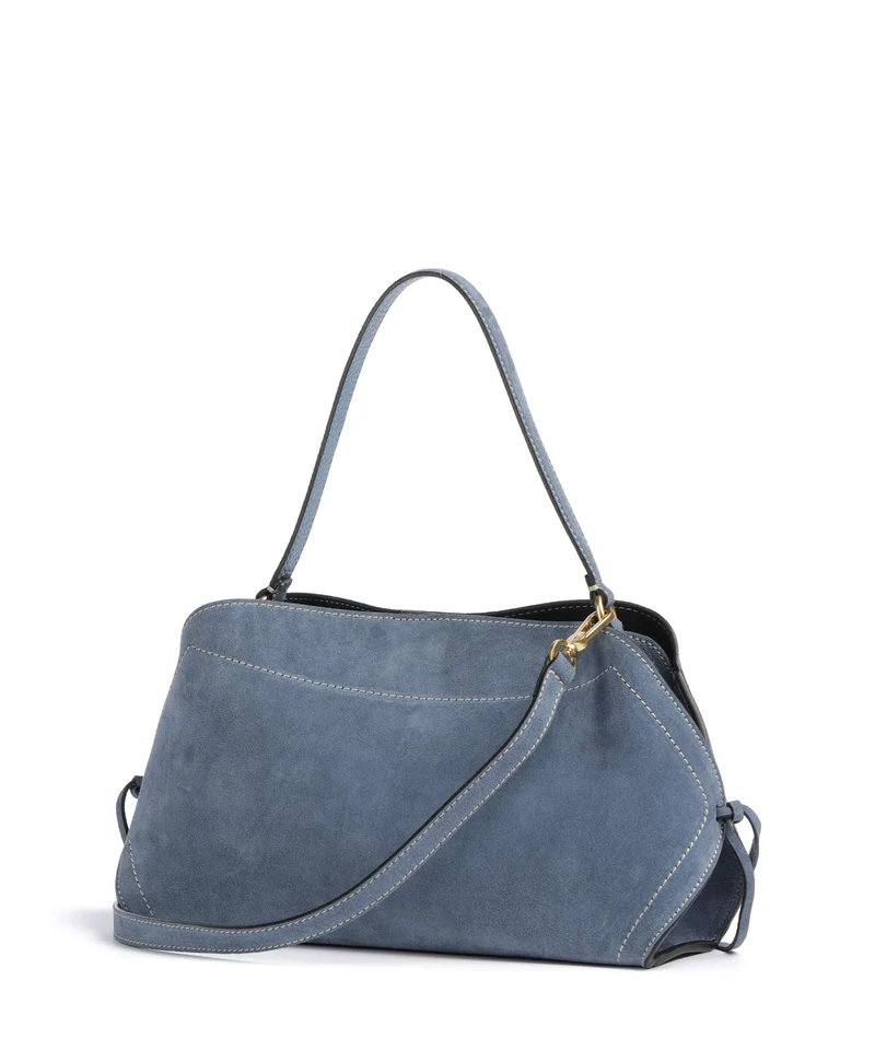 Abro Suede Necessity Small Sac porté épaule jeans