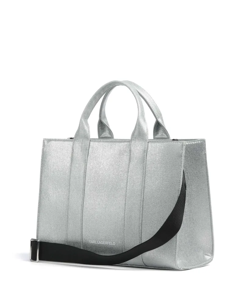 Karl Lagerfeld Ikon Karl Sac à main silver