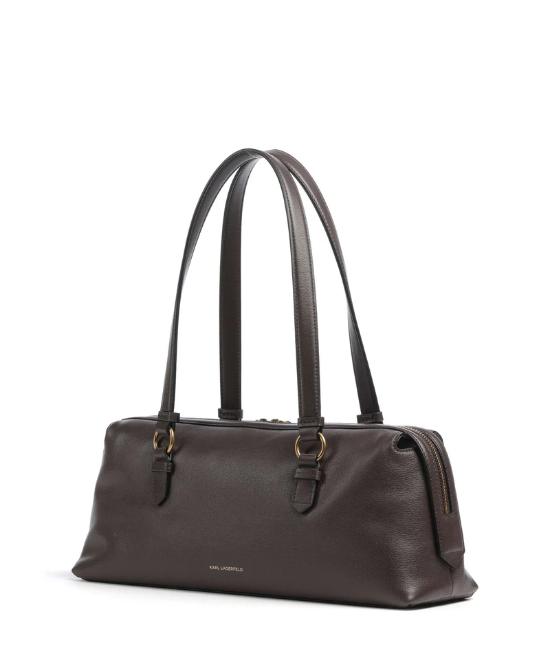 Karl Lagerfeld K/Autograph Medium Sac porté épaule tobacco