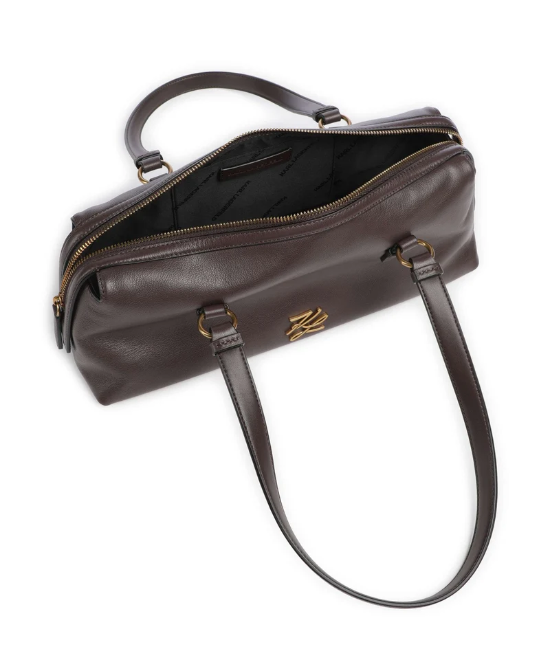Karl Lagerfeld K/Autograph Medium Sac porté épaule tobacco