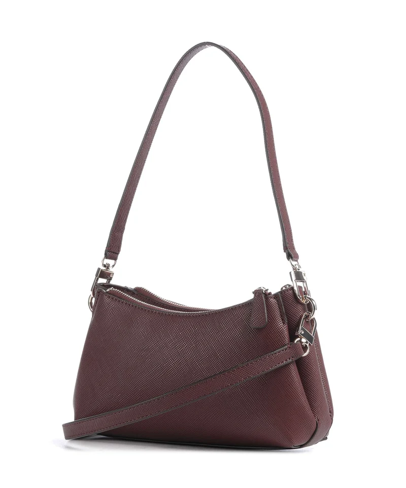 Guess Noelle II Sac porté épaule burgundy