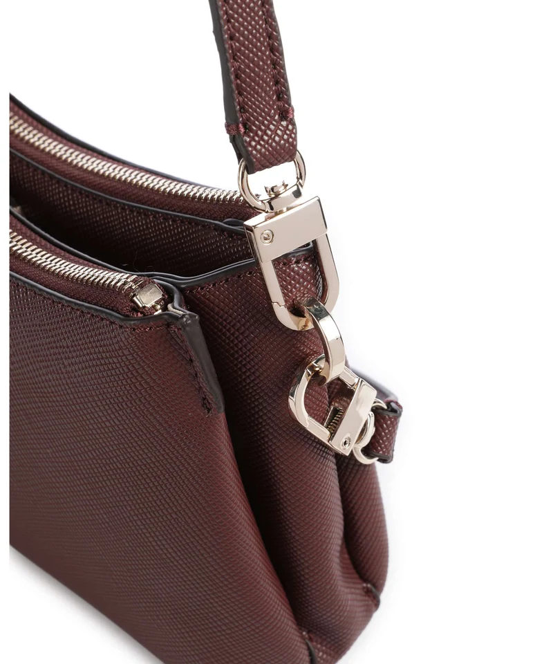 Guess Noelle II Sac porté épaule burgundy