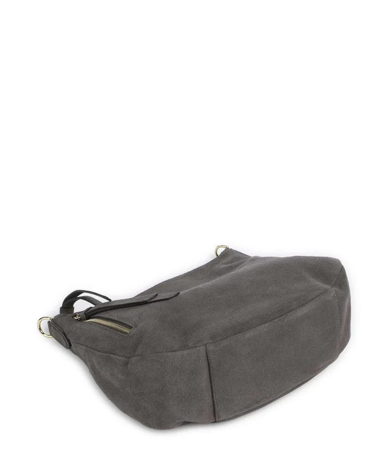 Abro Suede Juna Small Sac fourre-tout grey