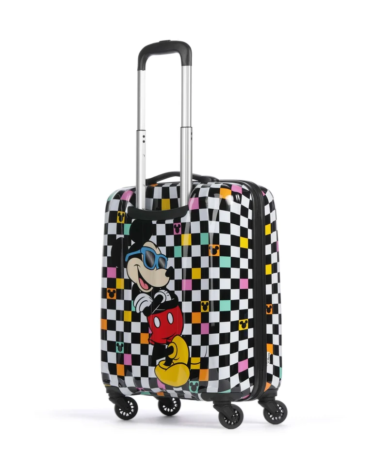 American Tourister Hypertwist Valise 4 roues mickey check