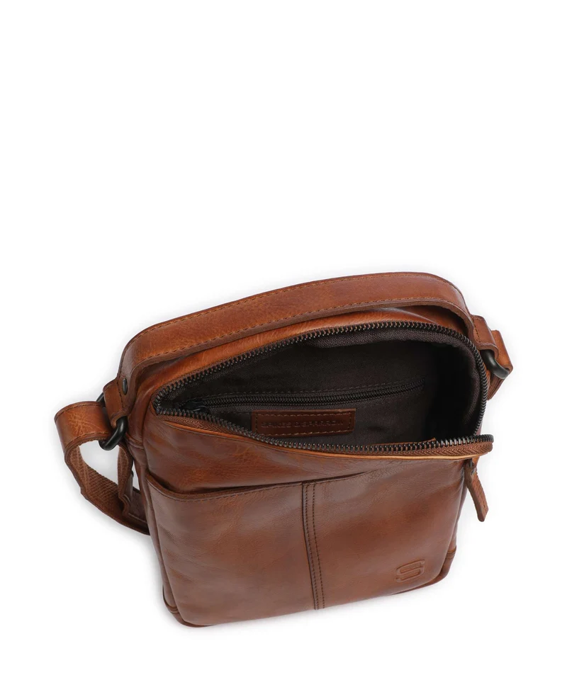 Spikes & Sparrow Apache Moses Sac bandoulière brandy