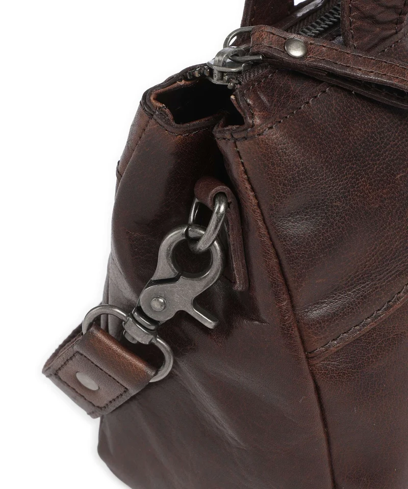 Spikes & Sparrow Bronco Alicia Sac porté épaule dark brown