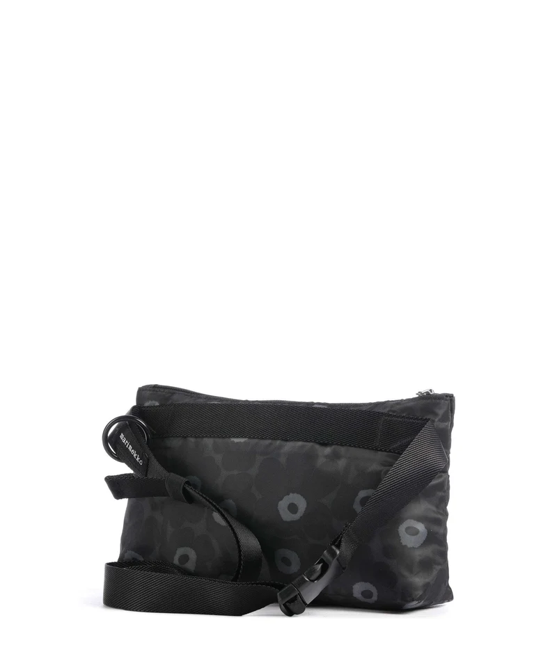 Marimekko Neat Unikko S Sac porté épaule black/dark grey