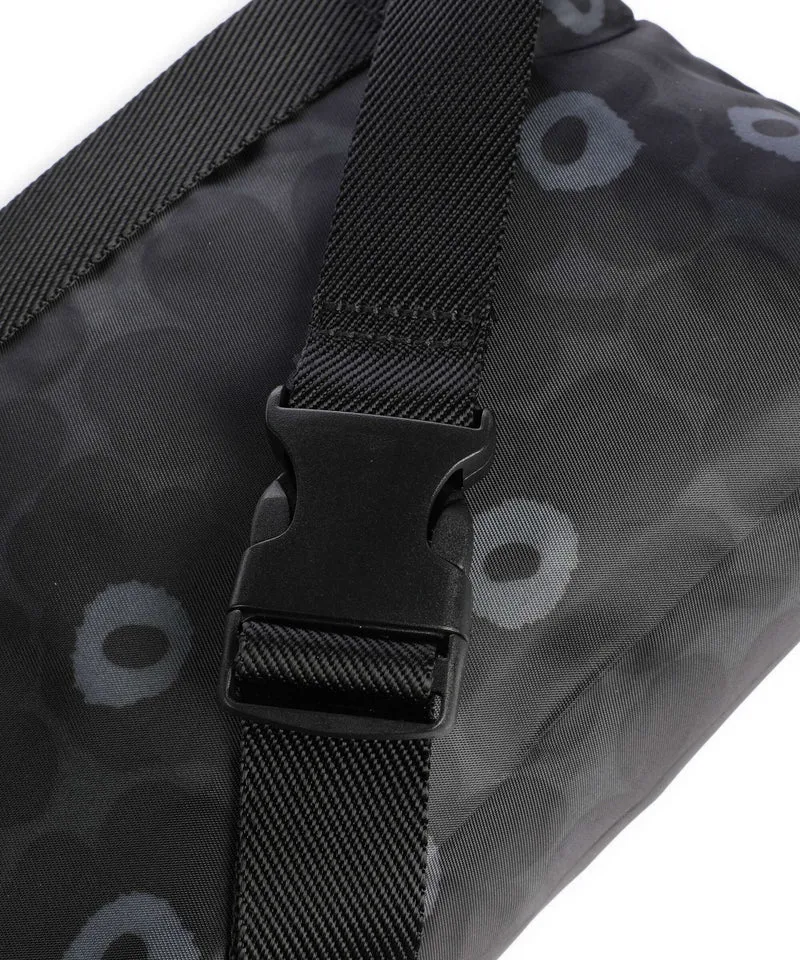 Marimekko Neat Unikko S Sac porté épaule black/dark grey