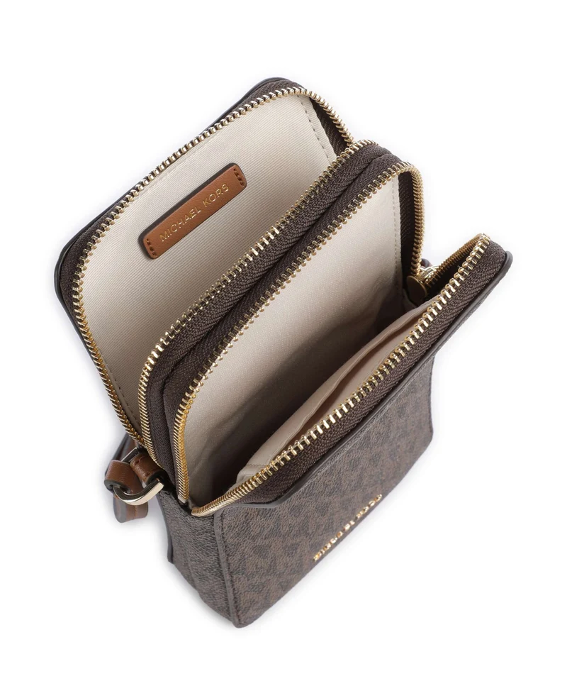 Michael Kors Jet Set Small Pochette telephone brown/acorn