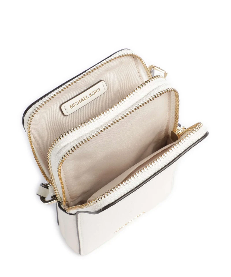 Michael Kors Jet Set Small Pochette telephone eggshell