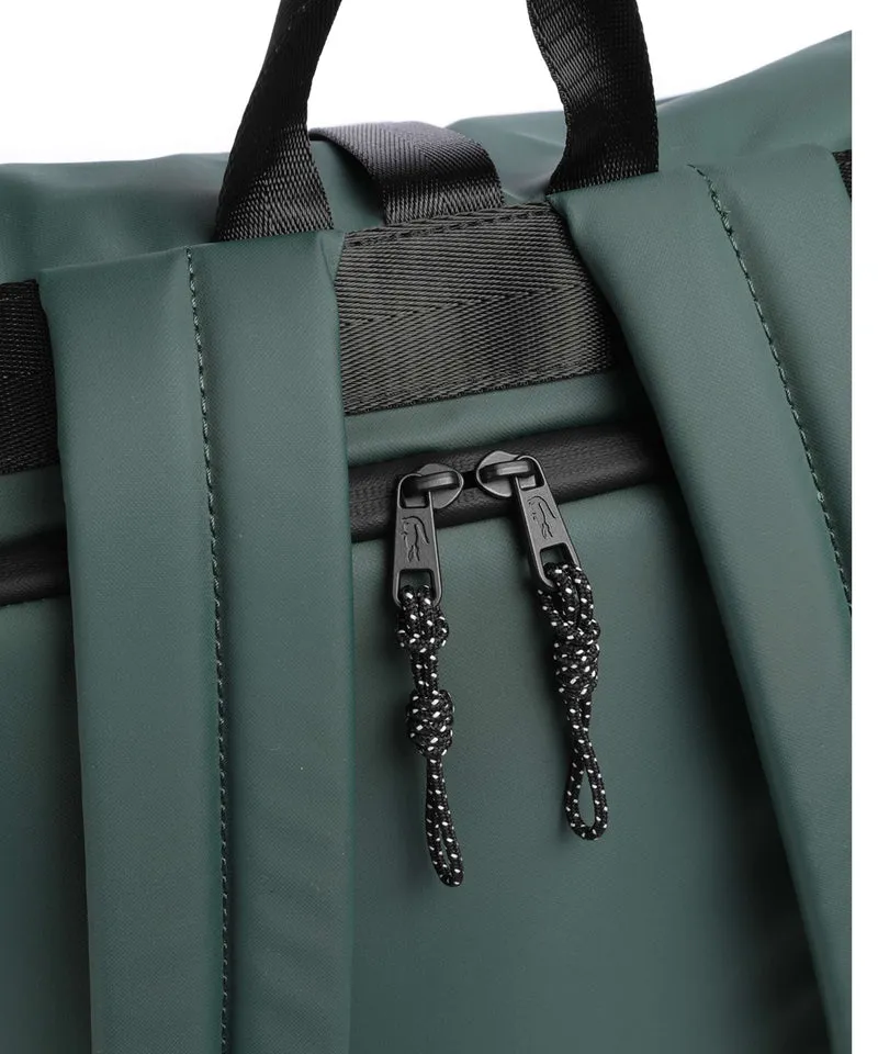 Lacoste In Motion Sac à dos roll-top varech/noir