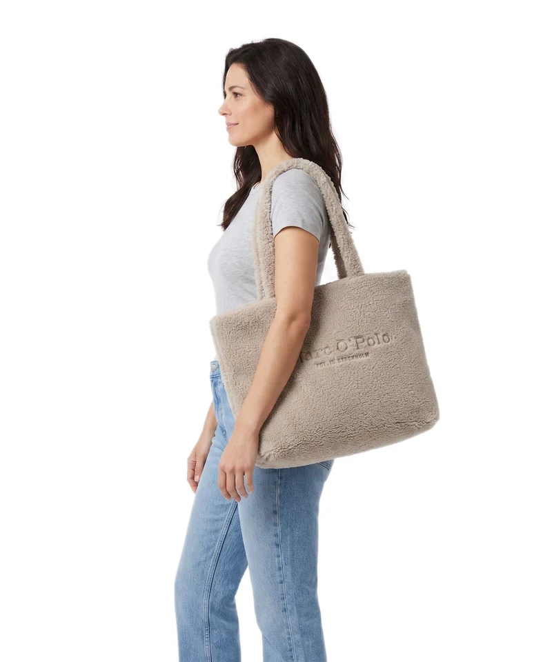 Marc O'Polo Björk Cabas earthly taupe