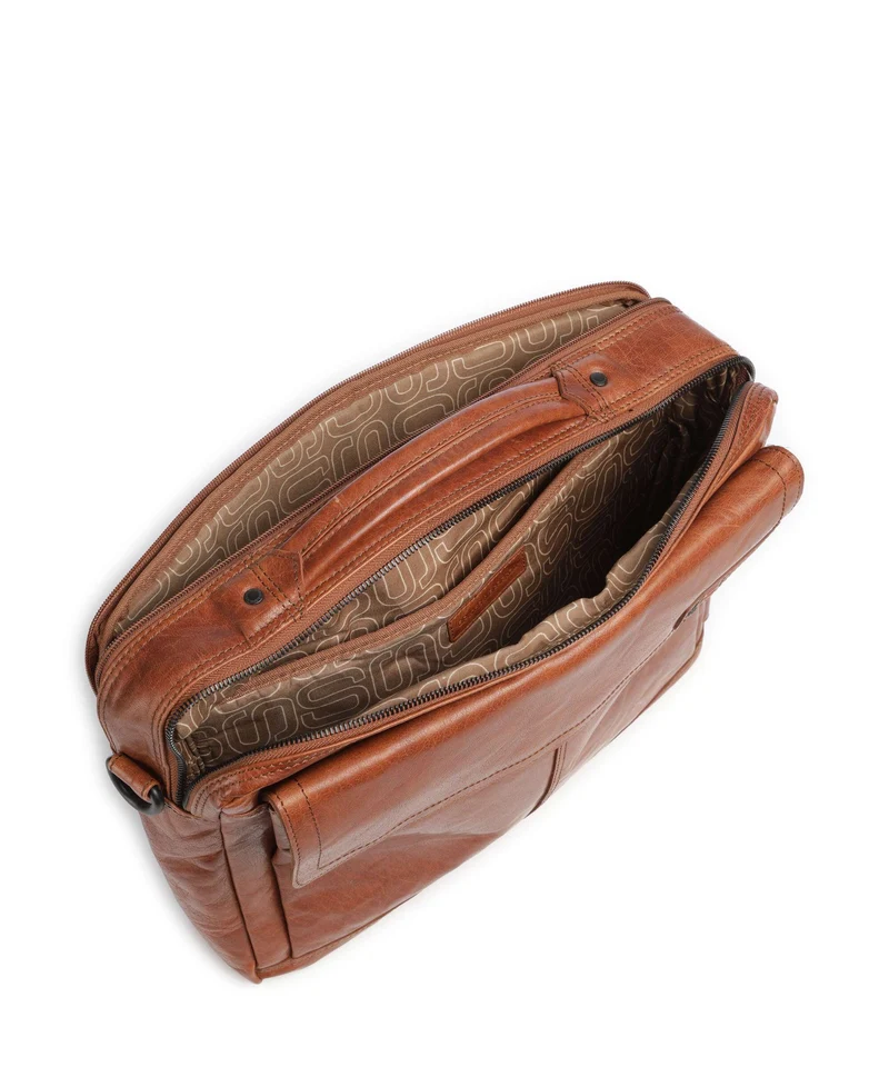 Spikes & Sparrow Bronco Henry Porte-document brandy