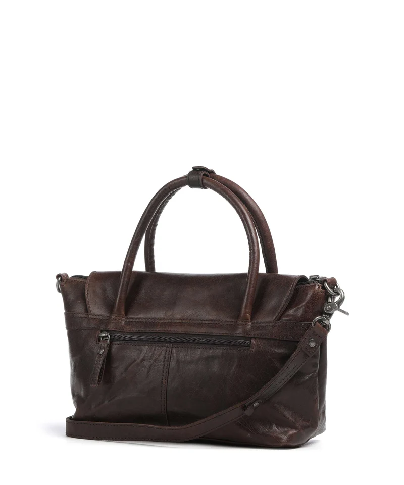 Spikes & Sparrow Bronco Hailey Sac à main dark brown