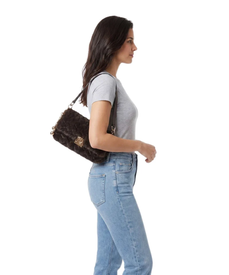 Liu Jo Adiva M Sac porté épaule dark mocha