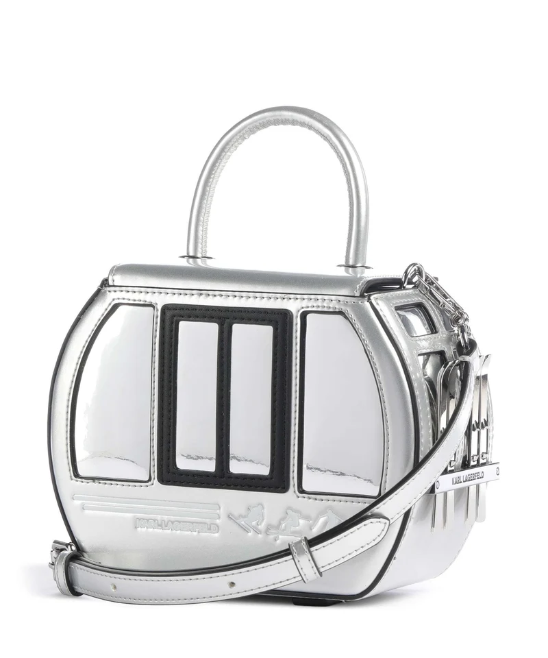 Karl Lagerfeld Ikon Sac bandoulière silver