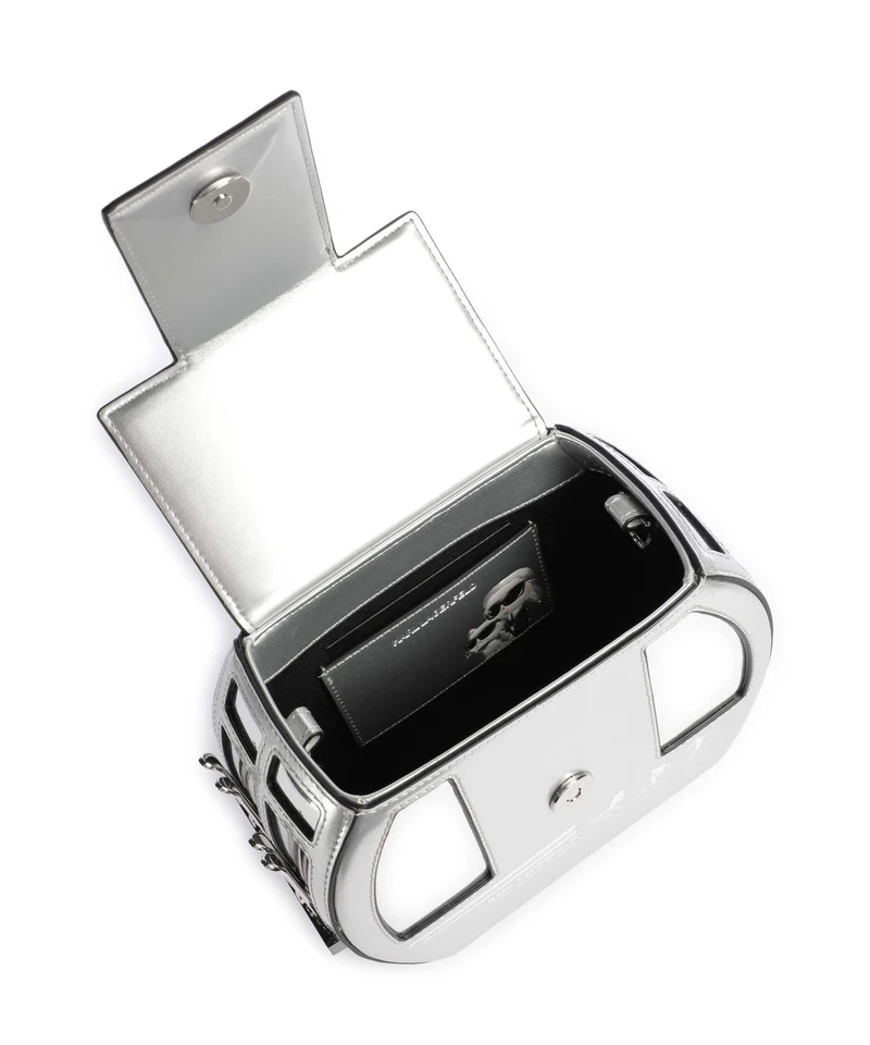 Karl Lagerfeld Ikon Sac bandoulière silver