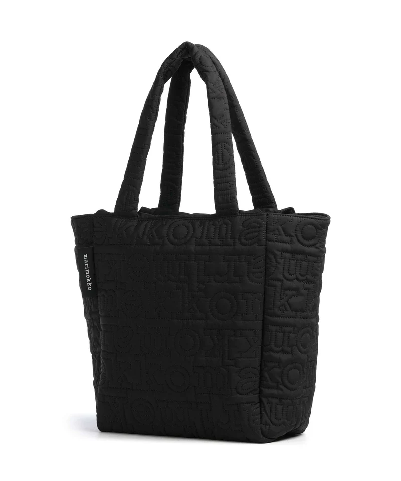 Marimekko Joy Logo M Cabas black