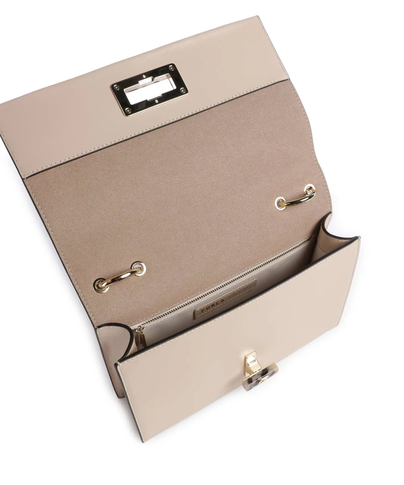 Furla Amelia M Sac porté épaule cotone